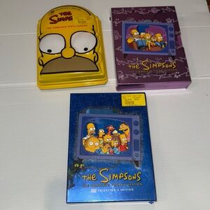 The Simpsons DVD Collection seasons 3,4, and 6